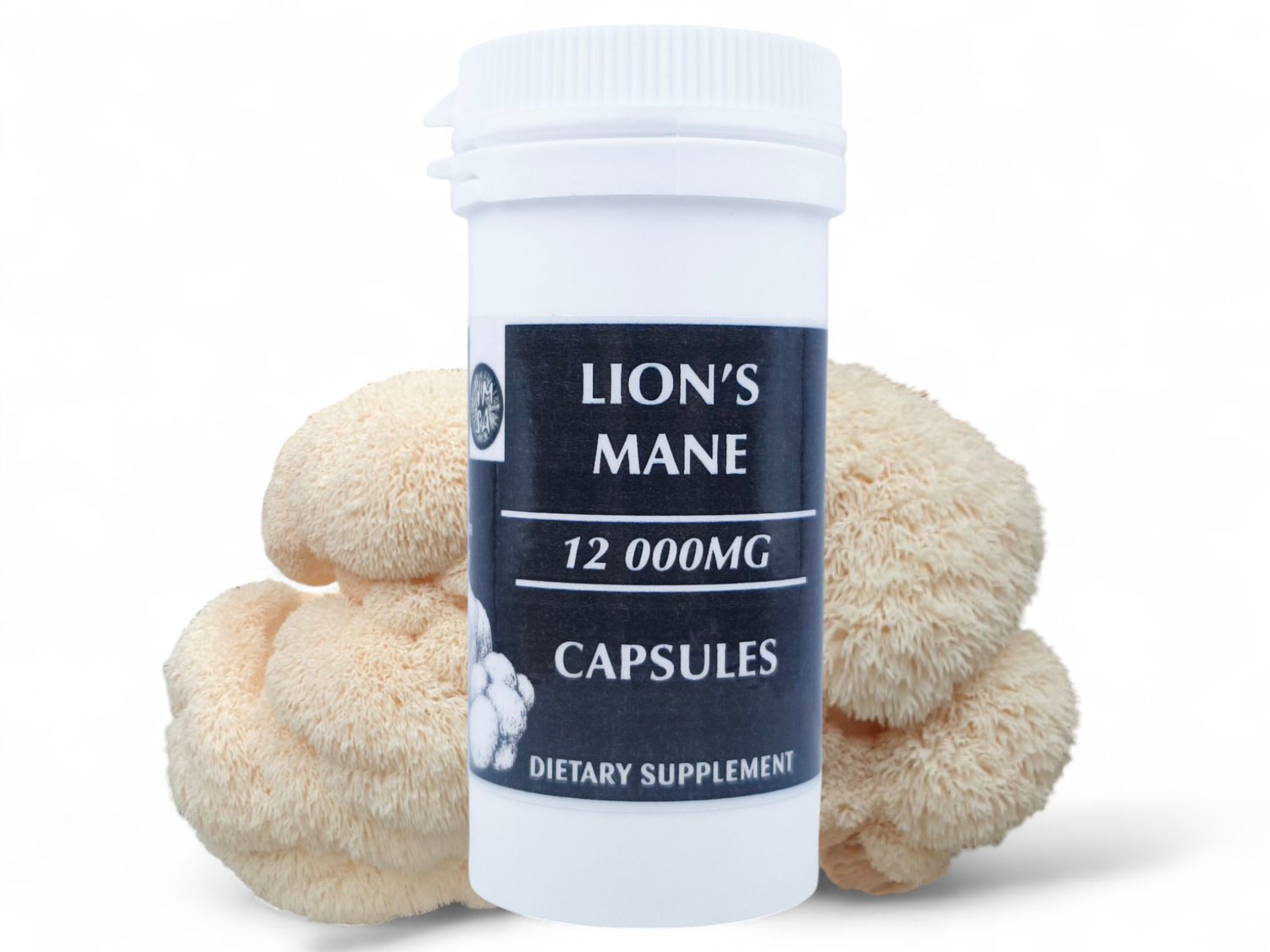 400mg Lion&#39;s Mane Mushroom Capsules (x30) - NMSA