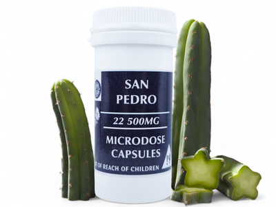750mg Trichocereus Mescaline Cactus Microdose Capsules (x30) - NMSA