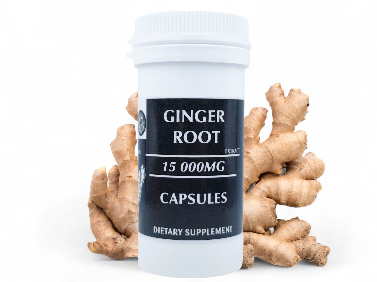 500mg Ginger Root 4:1 Extract Capsules (x30) - NMSA