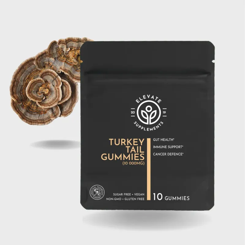 Turkey Tail Gummies (Sugar Free) - Elevate Supplements