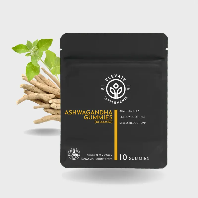 Ashwagandha Gummies (Sugar Free) - Elevate Supplements