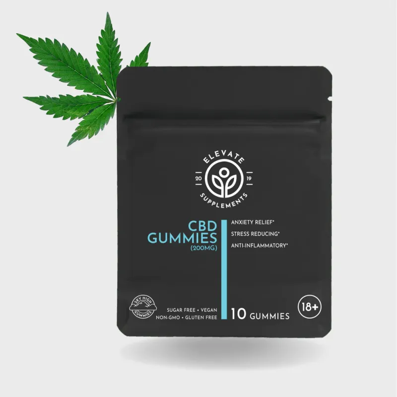CBD Gummies (Sugar Free) - Elevate Supplements