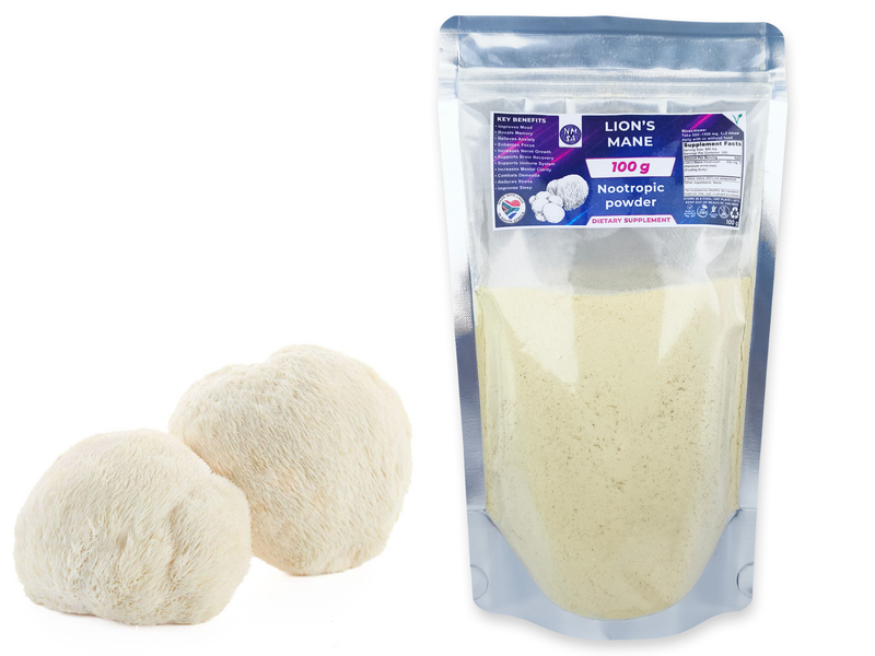 100g Lion&#39;s Mane Dried Medicinal Mushroom