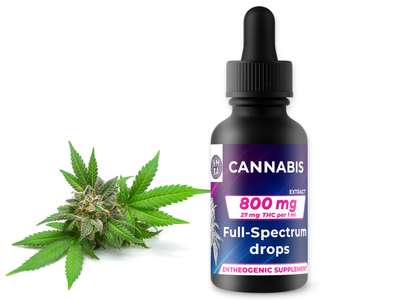 THC Full Spectrum Cannabis Drops 30ml - NMSA