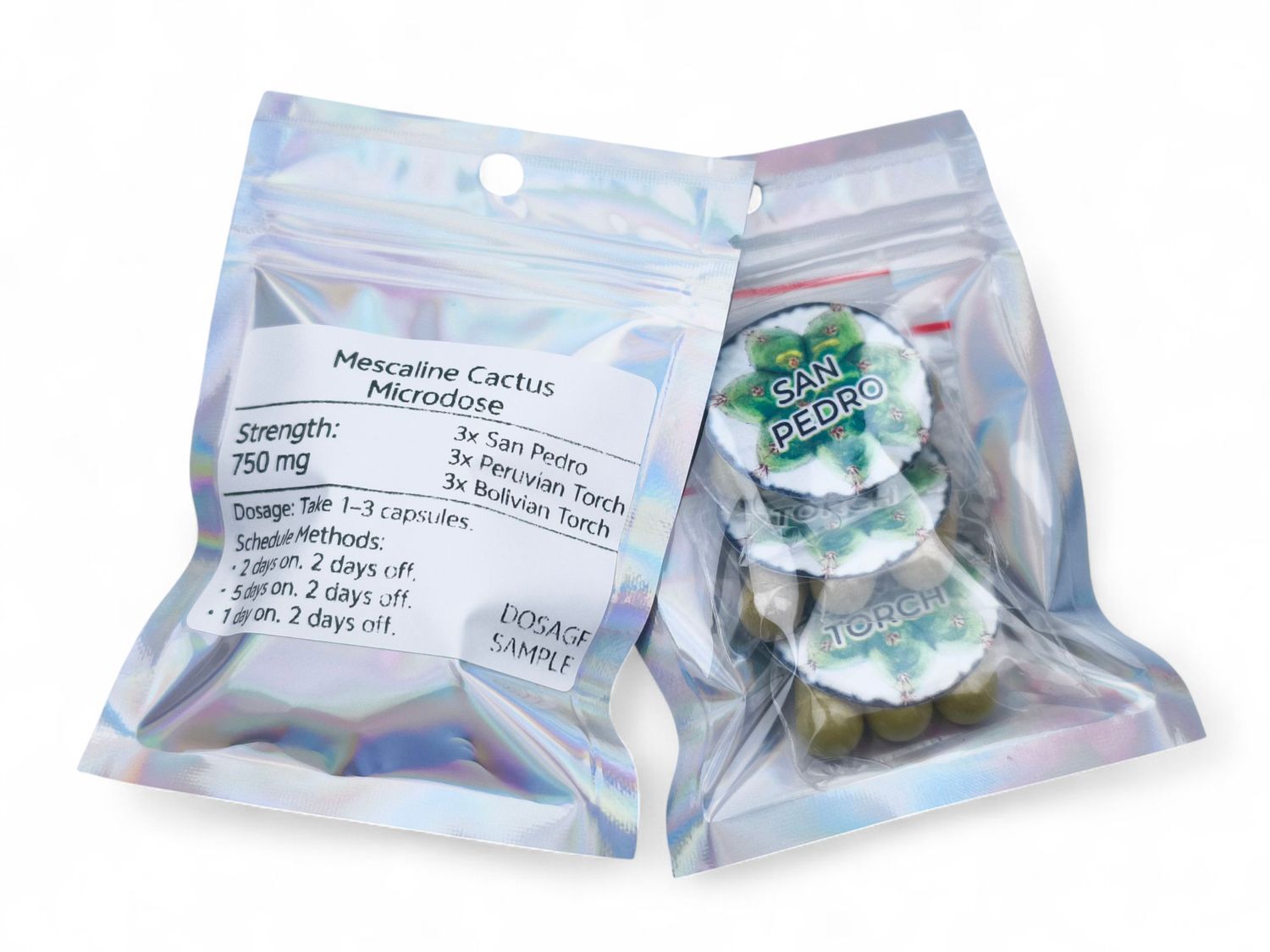 Mescaline Cactus Microdose Sample Pack
