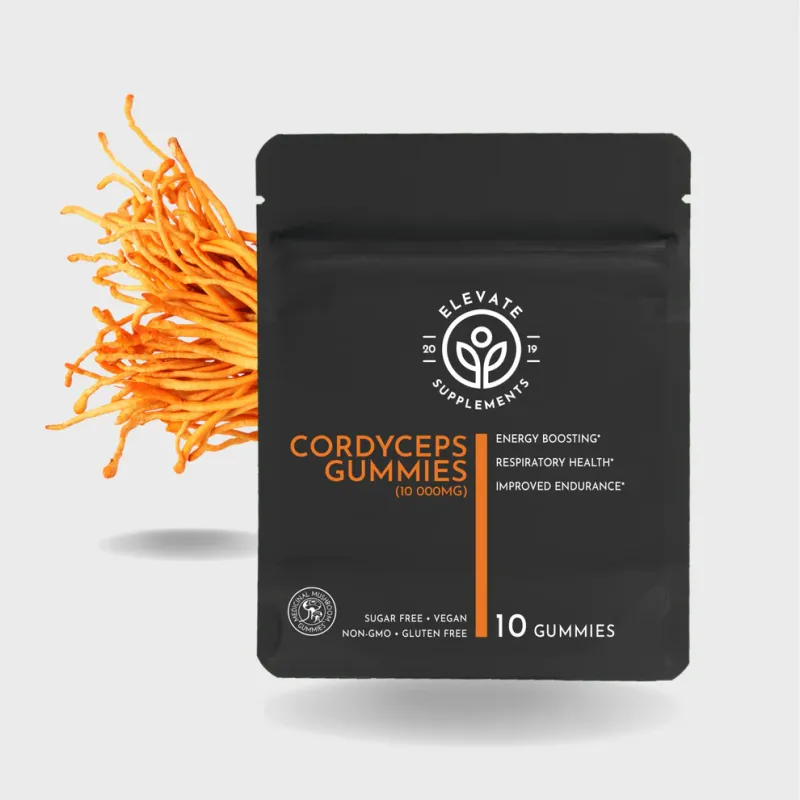 Cordyceps Gummies (Sugar Free) - Elevate Supplements