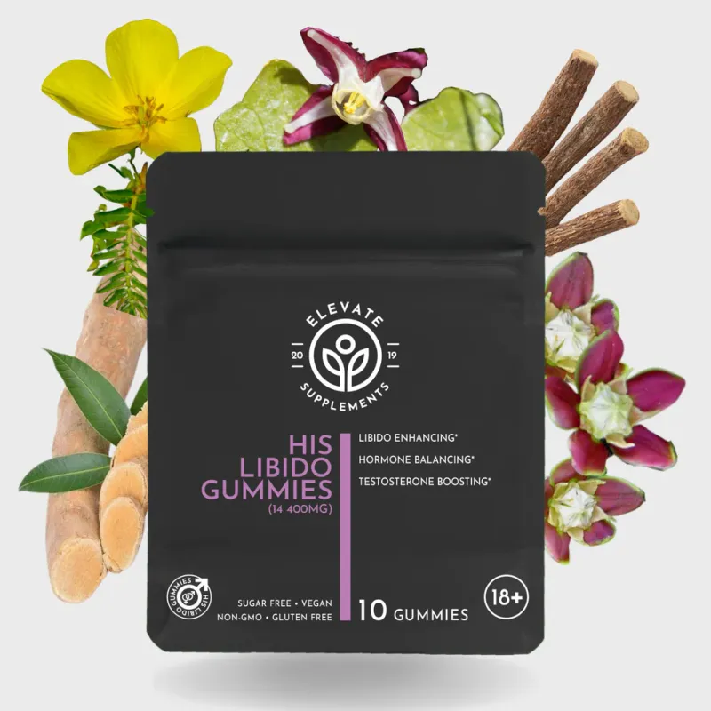 His Libido Gummies (Sugar Free) - Elevate Supplements