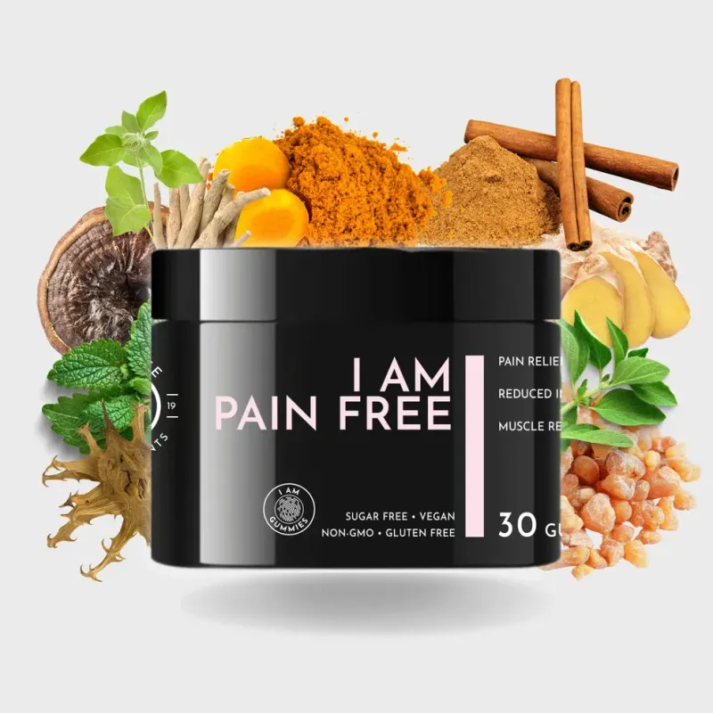 I AM PAIN FREE Gummies (Sugar Free) - Elevate Supplements
