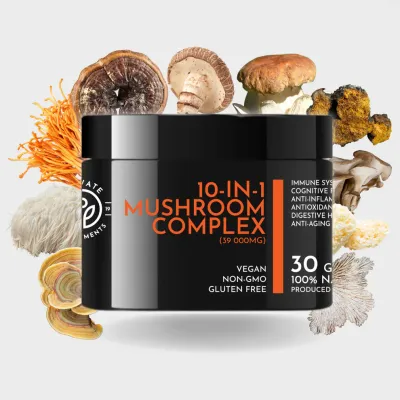 10-in-1 Mushroom Complex Gummies - Elevate Supplements