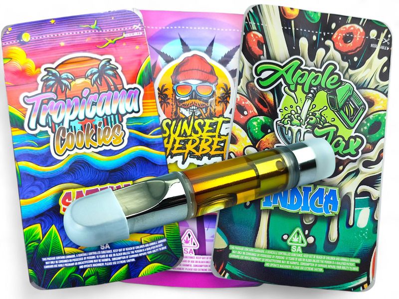 THC Cannabis Distillate 1ml Vape Cartridge (510 thread) - 10th Planet