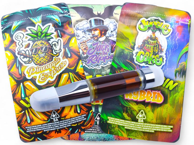 THC Cannabis Live Resin Dab 1ml Vape Cartridge (510 thread) - 10th Planet