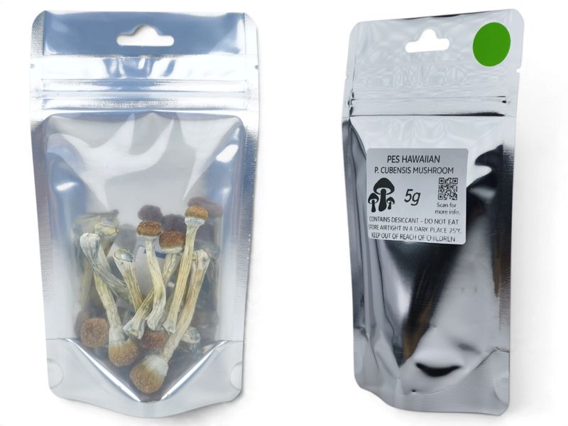 PES Hawaiian P. cubensis Mushroom - 5g Pack