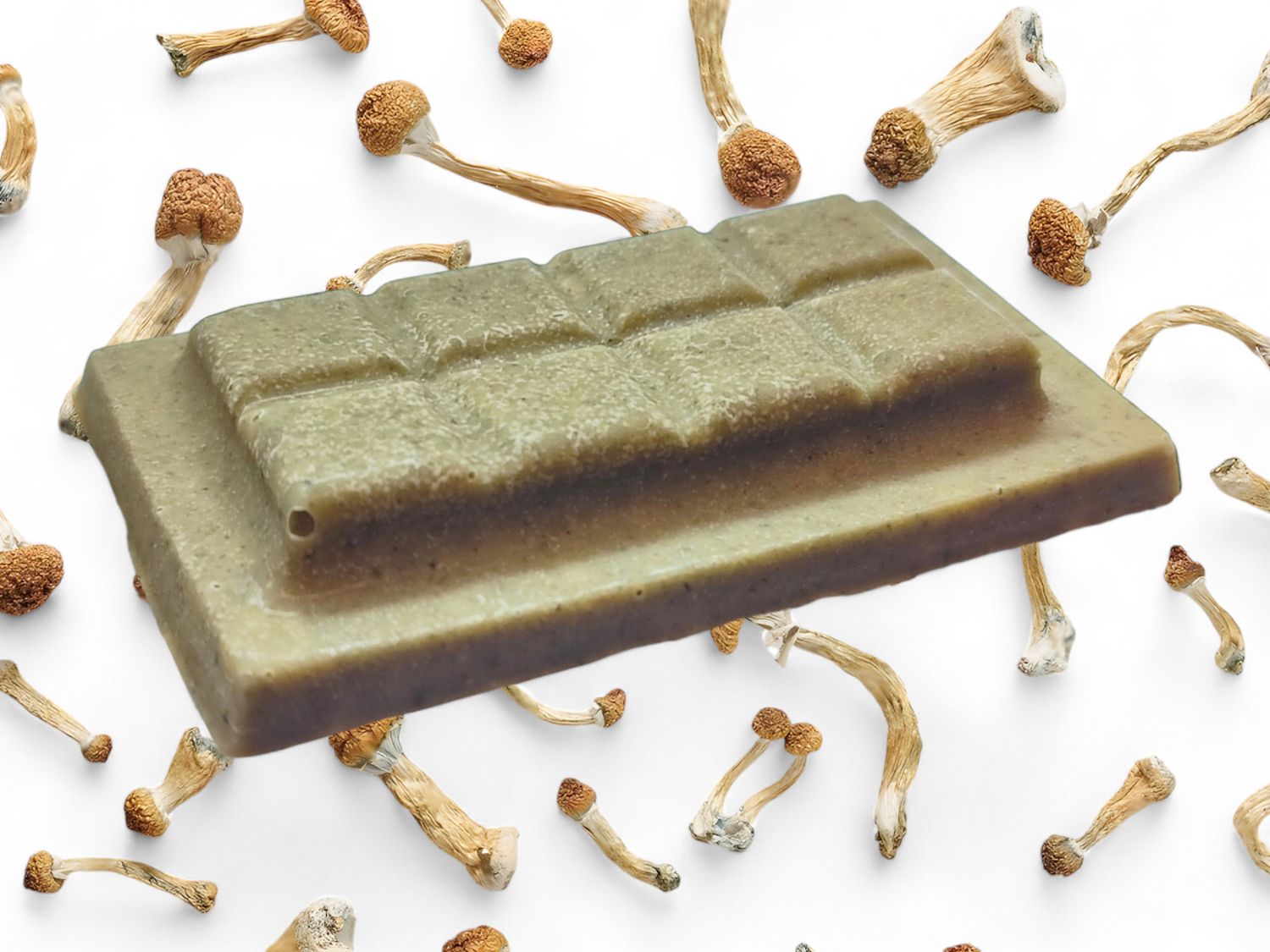 2g P. cubensis Mushroom White Chocolate