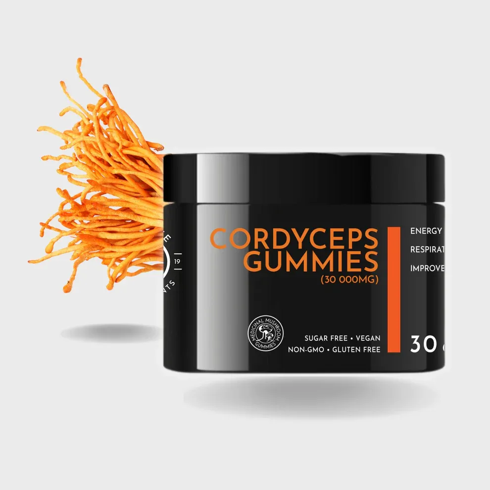 Cordyceps Gummies (Sugar Free) - Elevate Supplements