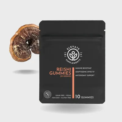 Reishi Gummies (Sugar Free) - Elevate Supplements
