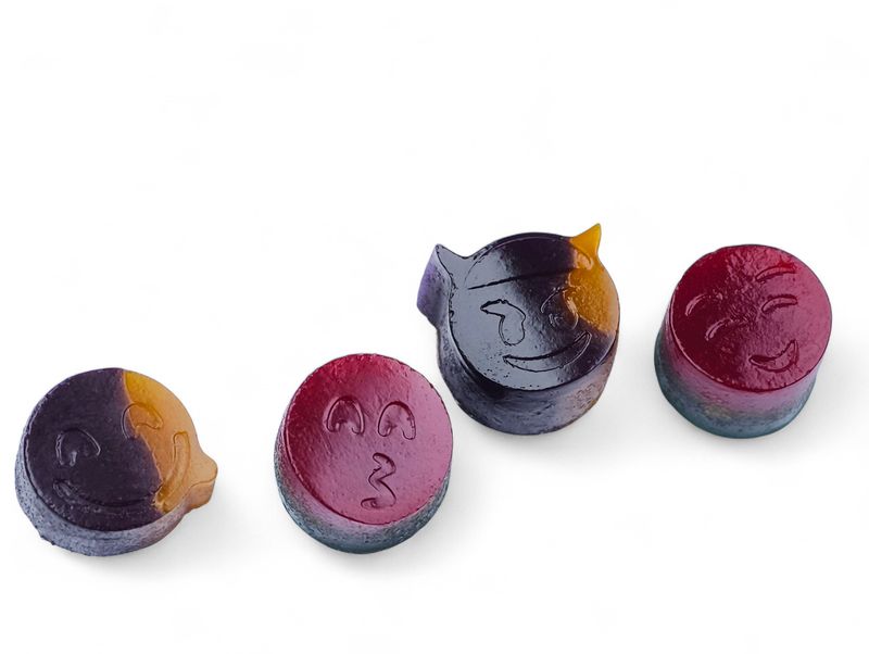 200mg THC Infused Gummy Emojis - 20mg per gummy (x10)