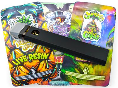 THC Cannabis Live Resin Dab 1ml Vape Pen - 10th Planet