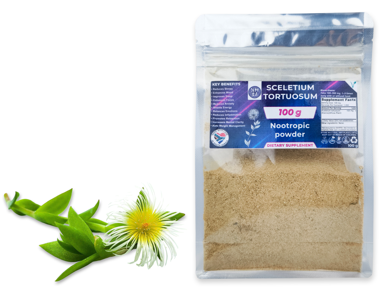 100g Sceletium Tortuosum (Kanna) Powder