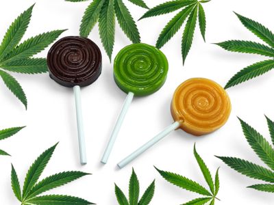 120mg THC Infused Fizz Pot Lollipop
