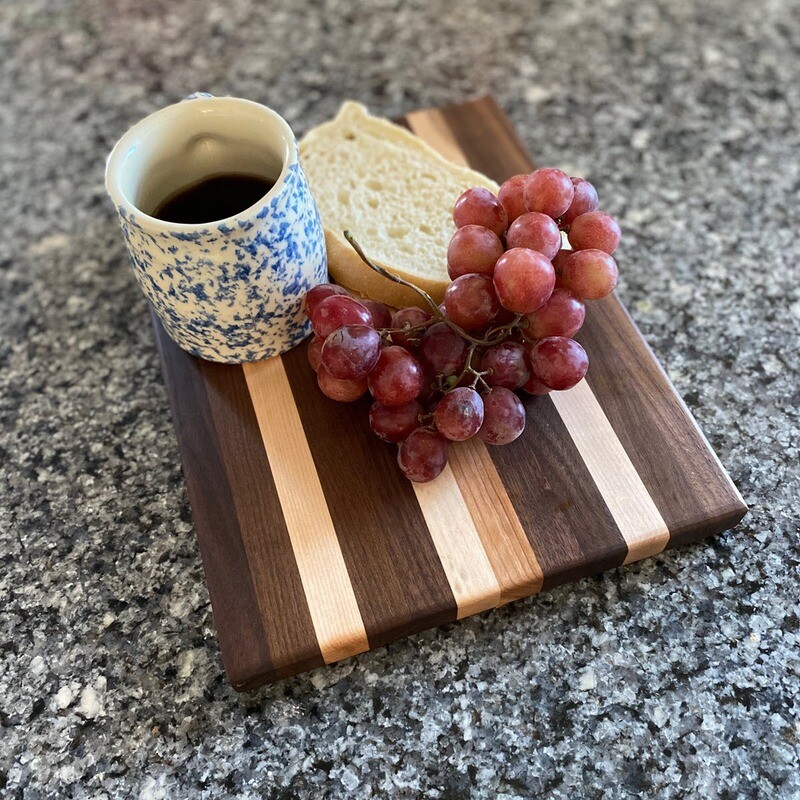 Cutting Board – 8x11 – Maple/Walnut/Cherry