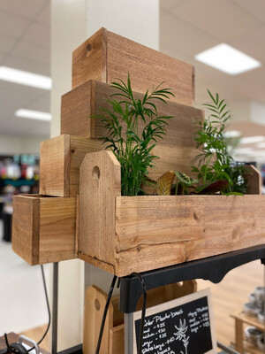 Cedar Plant Boxes - 21 x 6.5 x 6.5