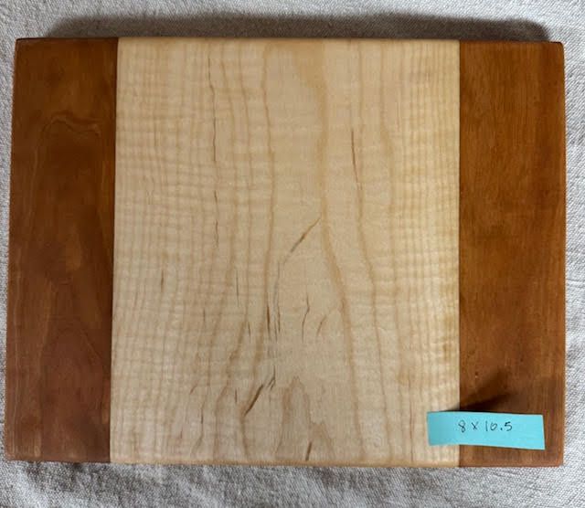 Cutting Board – 8X10.5 – Maple w/Cherry