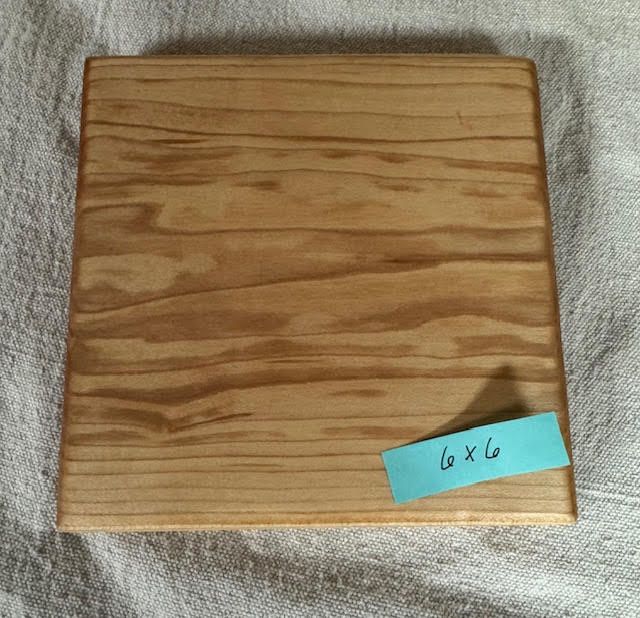 Cutting Board – 6x6– Maple