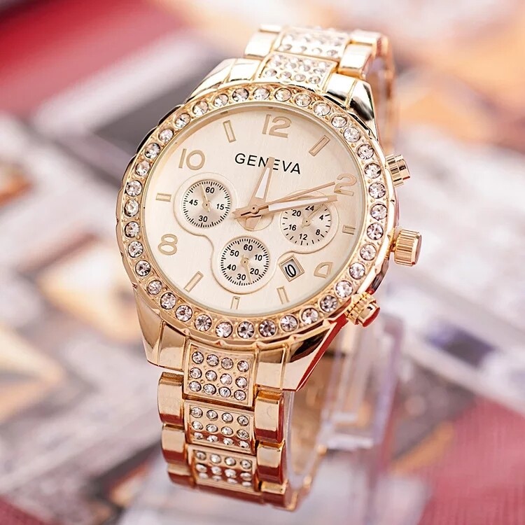 Women Watches Stainless Steel Exquisite Watch Women Rhinestone Luxury Casual Quartz Watch Relojes Mujer