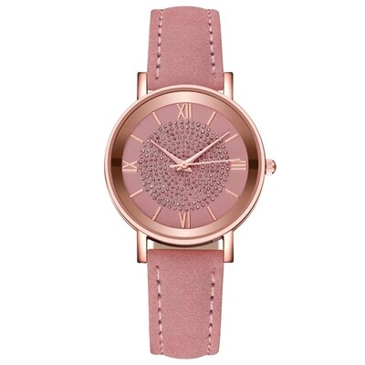 Women&#39;s Watch Luxury Male Female Quartz Men Watches Stainless Steel Dial Fashion Bracelet Casual Wristwatch Ladies Girls Clock