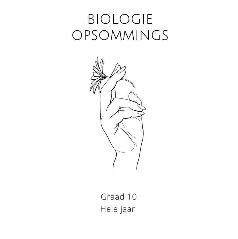 Biologie (Graad 10)