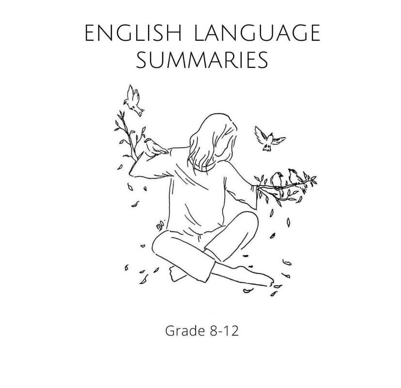 English language summaries