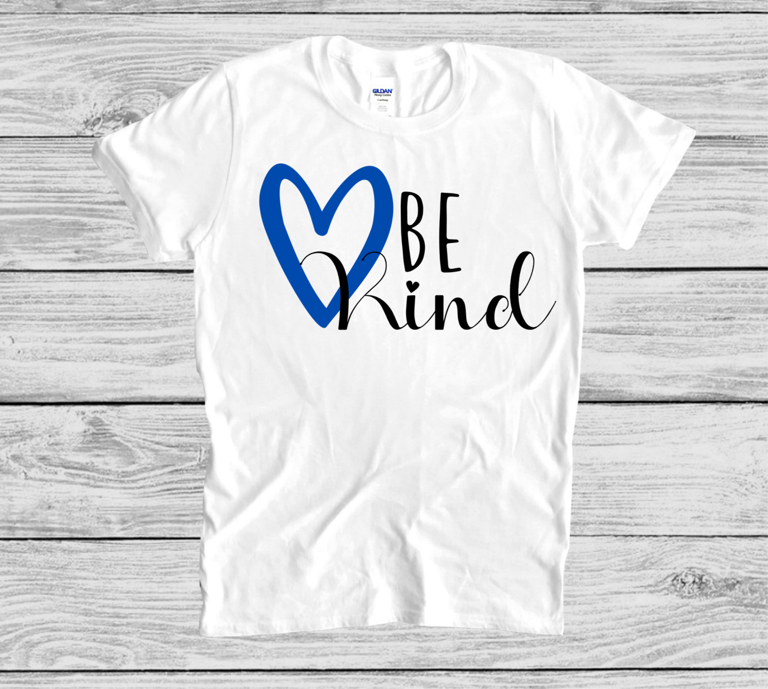 Be Kind Blue Heart