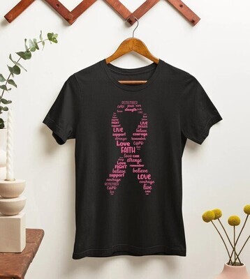 Custom Live Support Cancer Awareness T Shirt
