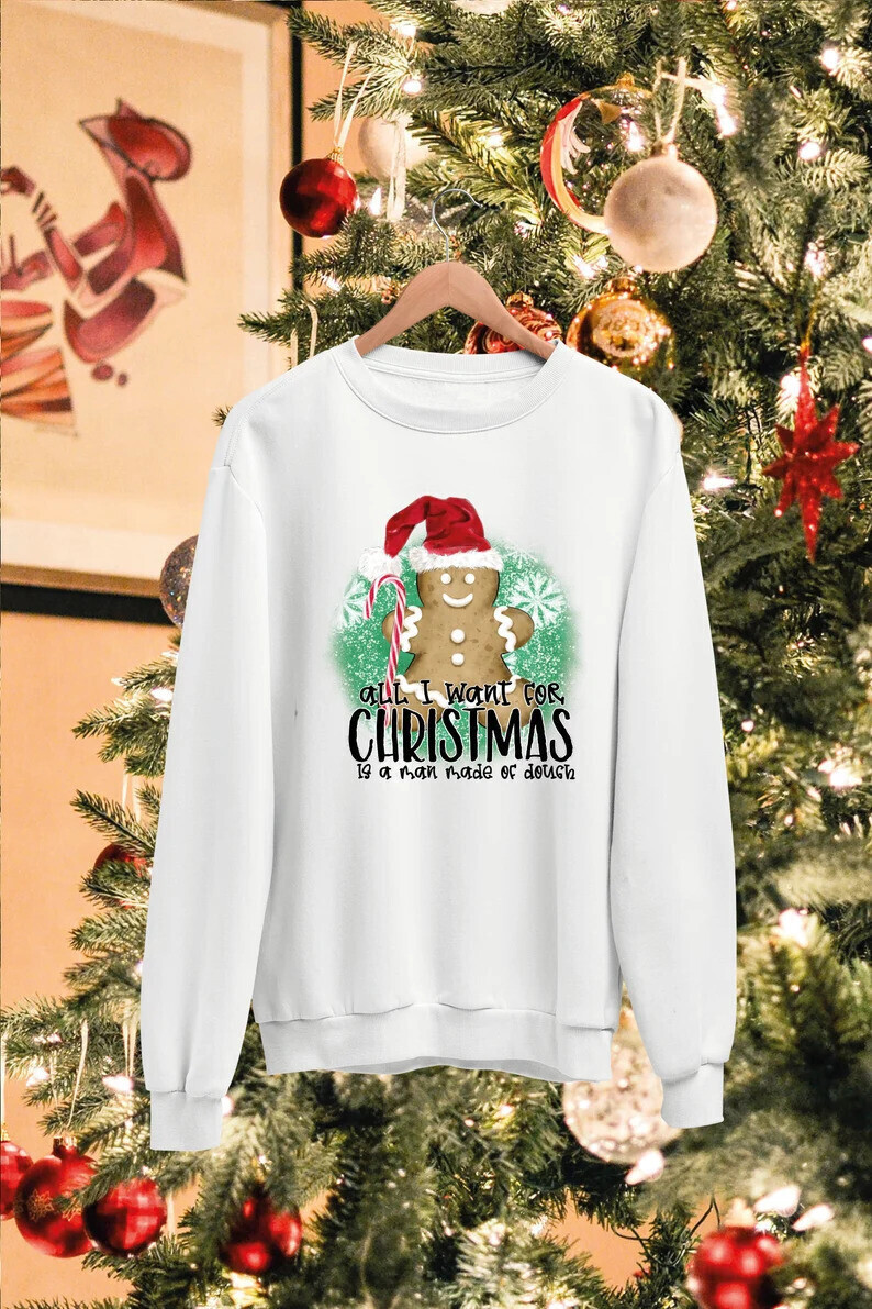 Unisex All I Want For Christmas Design Sweatshirt