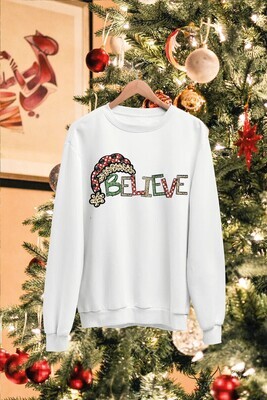 Unisex Believe Christmas Sweatshirt