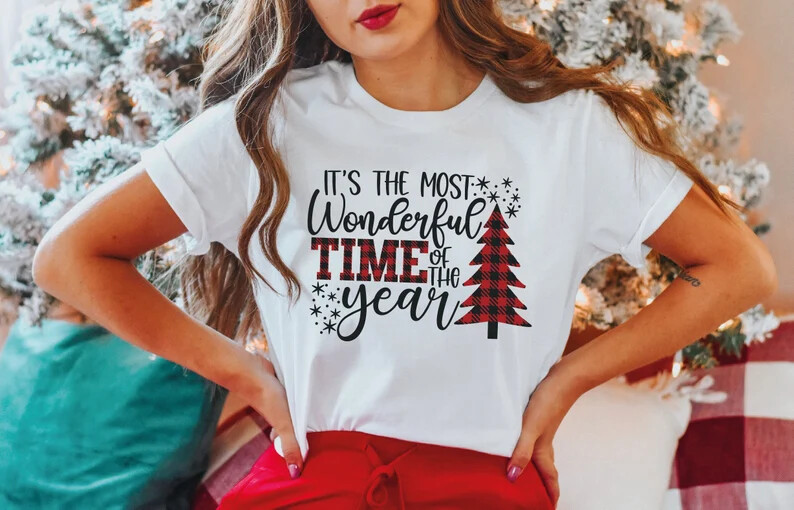 Woman It's The Most Wonderful Time Of The Year Shirt for Christmas