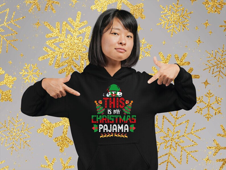 Woman This is My Christmas Pajama Sweatshirt
