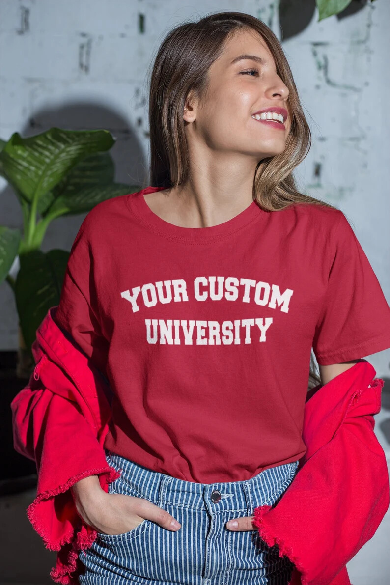 Unisex Custom University Shirt
