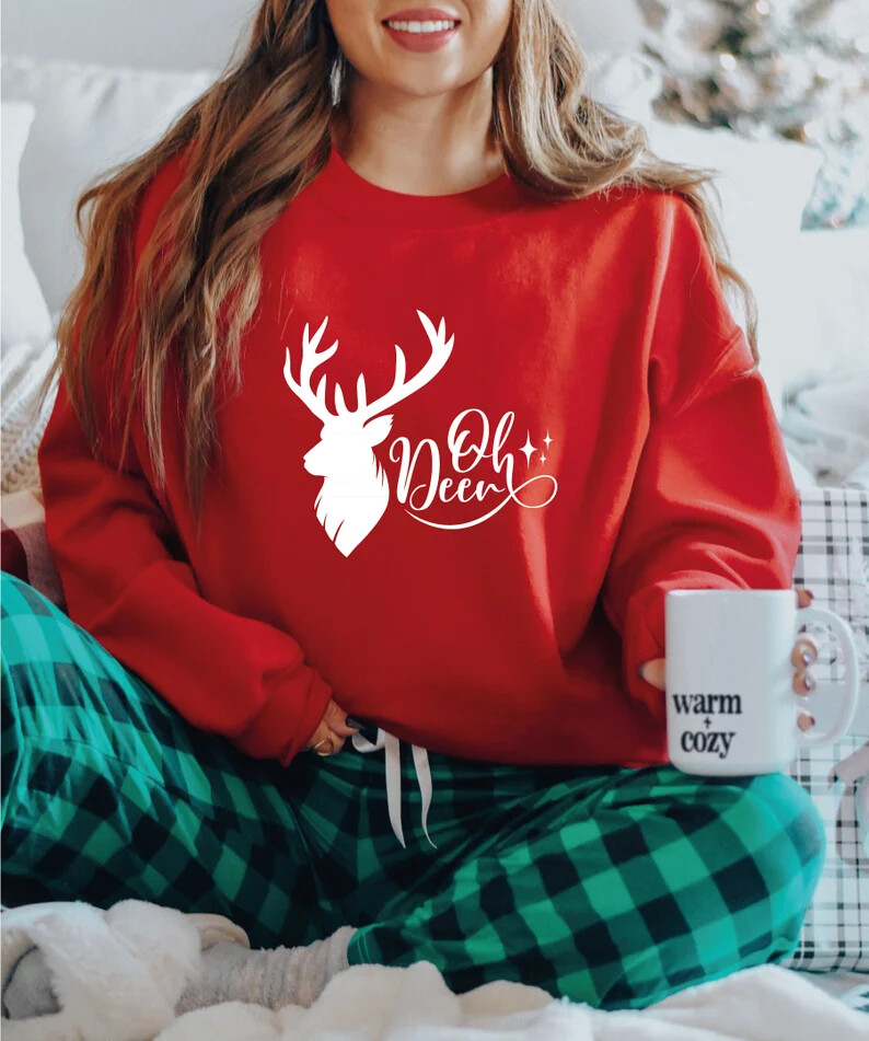 Oh Deer Christmas Sweatshirt
