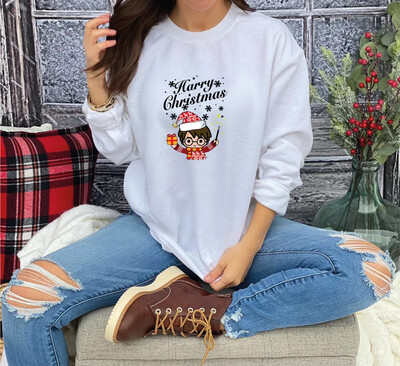 Women Christmas Design Sweatshirt