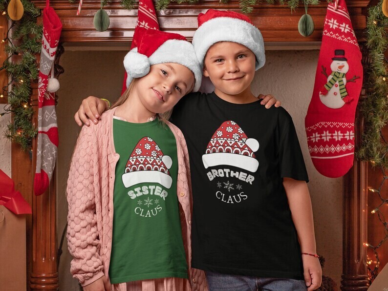 Daddy Claus Matching Christmas Family Shirt