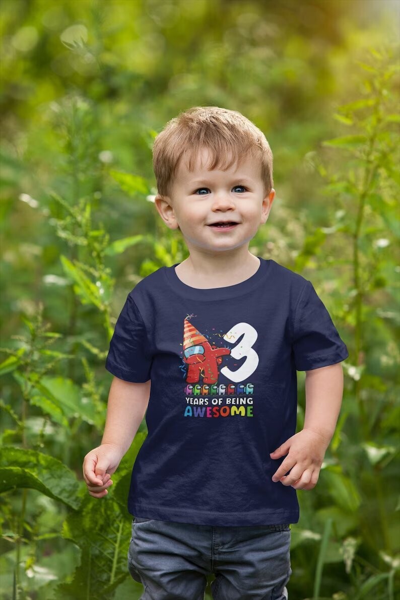 Personalized Among Us Shirt for Kid