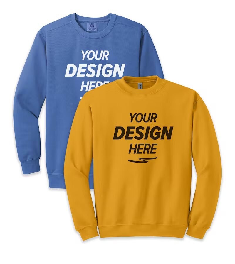 Unisex Custom Design Your Own Sweatshirt
