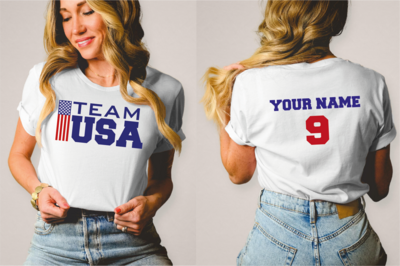 USA National Team Custom T-shirt