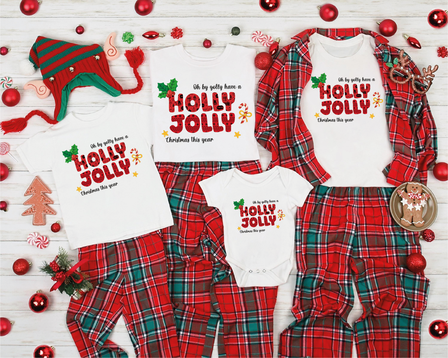 Holly Jolly Christmas Shirt