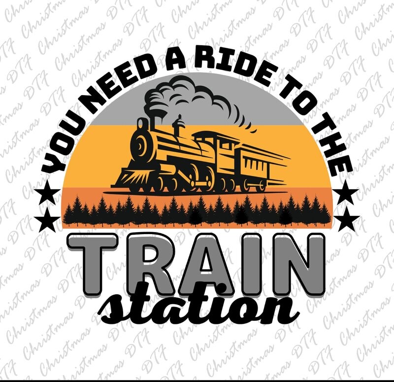 You need a ride to the train station Ready to Press