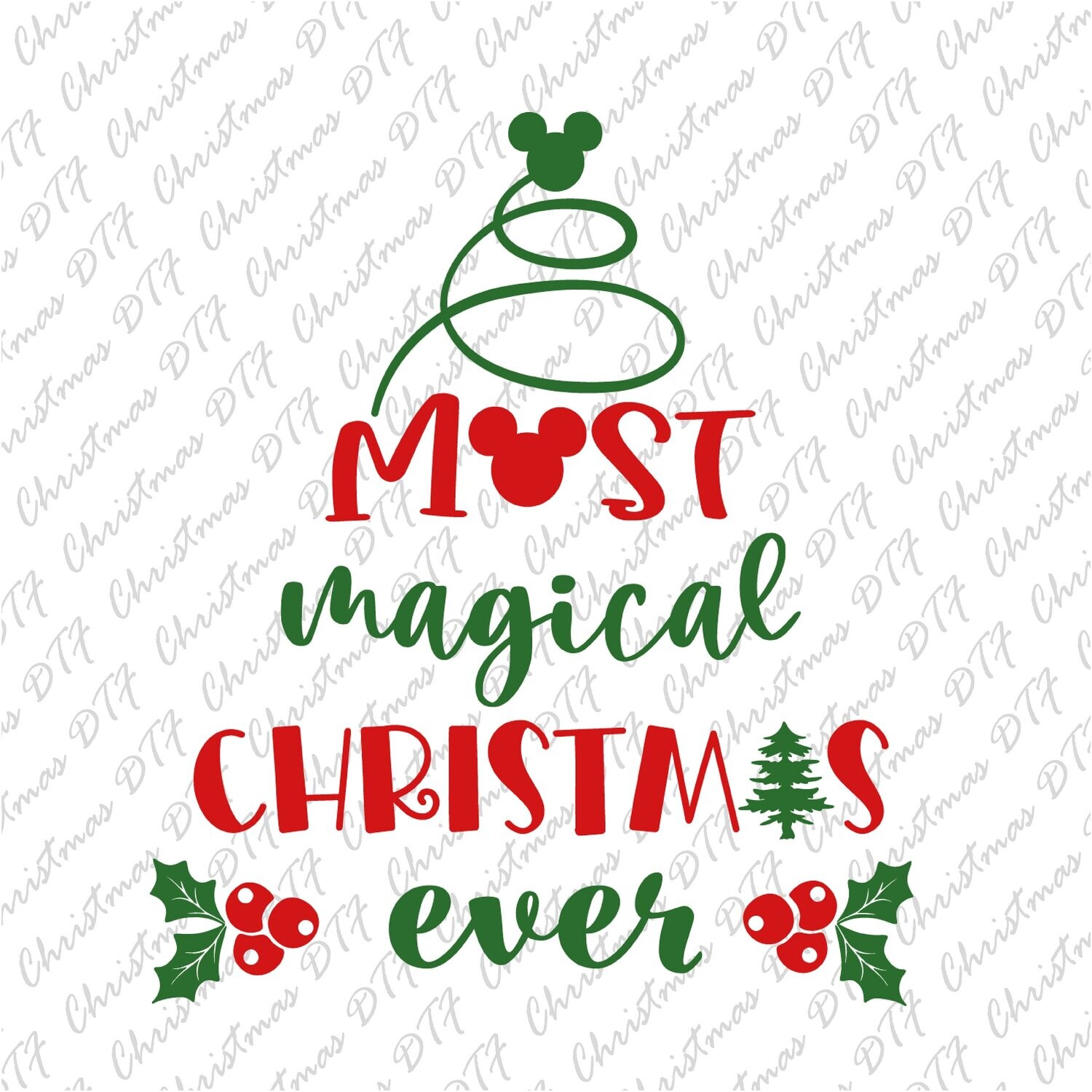 Most Magical Christmas Ever Ready To Press