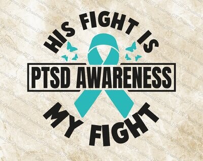 PTSD Breast Cancer Awareness Ready To Press