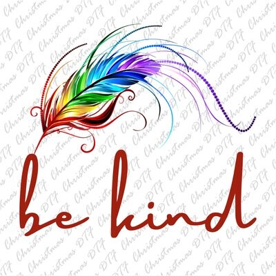 Be Kind Sign Ready To Press