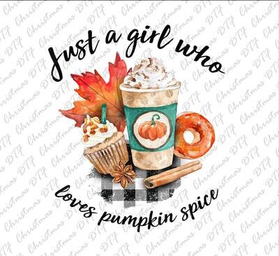 Just a girl who loves pumpkin spice Ready To Press